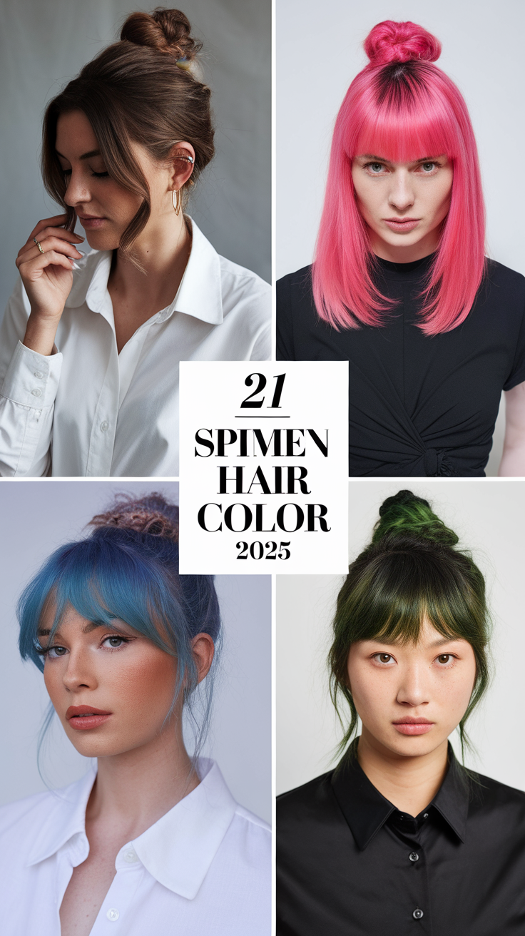 21 Stunning Spring Hair Color 2025 Ideas – Trendy Blonde & Brunette Shades