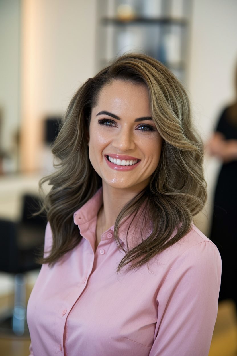 21 Trendy Mid-Length Haircuts for 2025 – Layers, Bangs & Face-Framing Styles