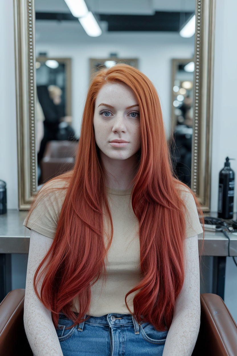 Spring Red Hair Color 2025: 20 Trendy Ideas for Brunettes, Balayage & Highlights