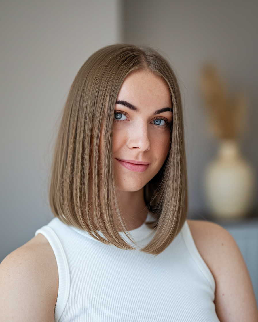 21 Trendy Mid-Length Haircuts for 2025 – Layers, Bangs & Face-Framing Styles