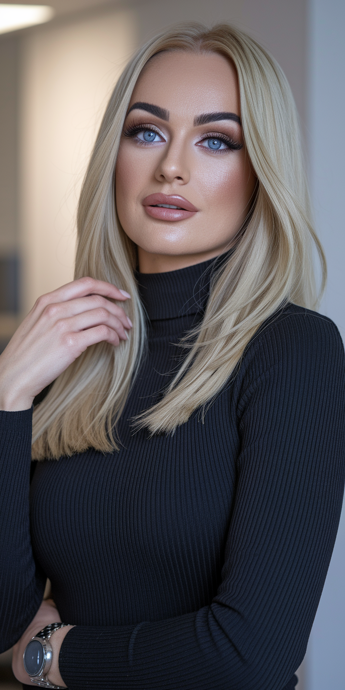 21 Trendy Mid-Length Haircuts for 2025 – Layers, Bangs & Face-Framing Styles
