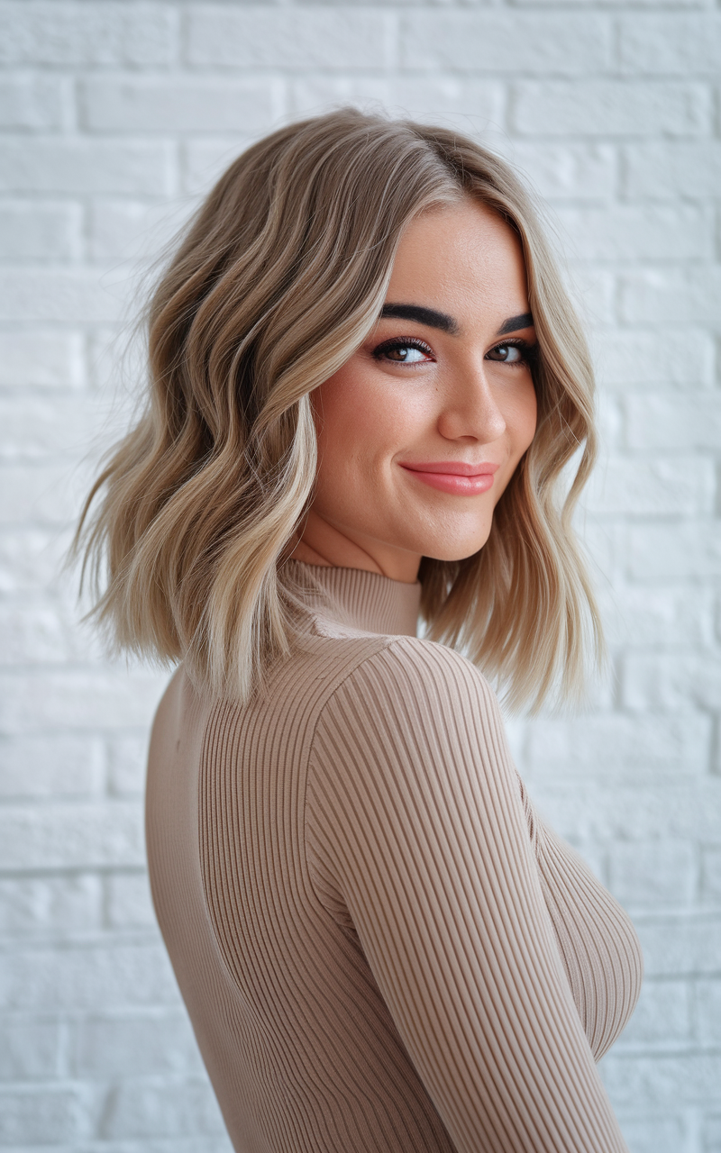 22 Trendy Lob Haircut 2025 Ideas – Bangs, Layers, Wavy & Straight Styles