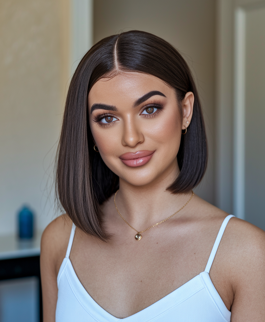 21 Trendy Mid-Length Haircuts for 2025 – Layers, Bangs & Face-Framing Styles