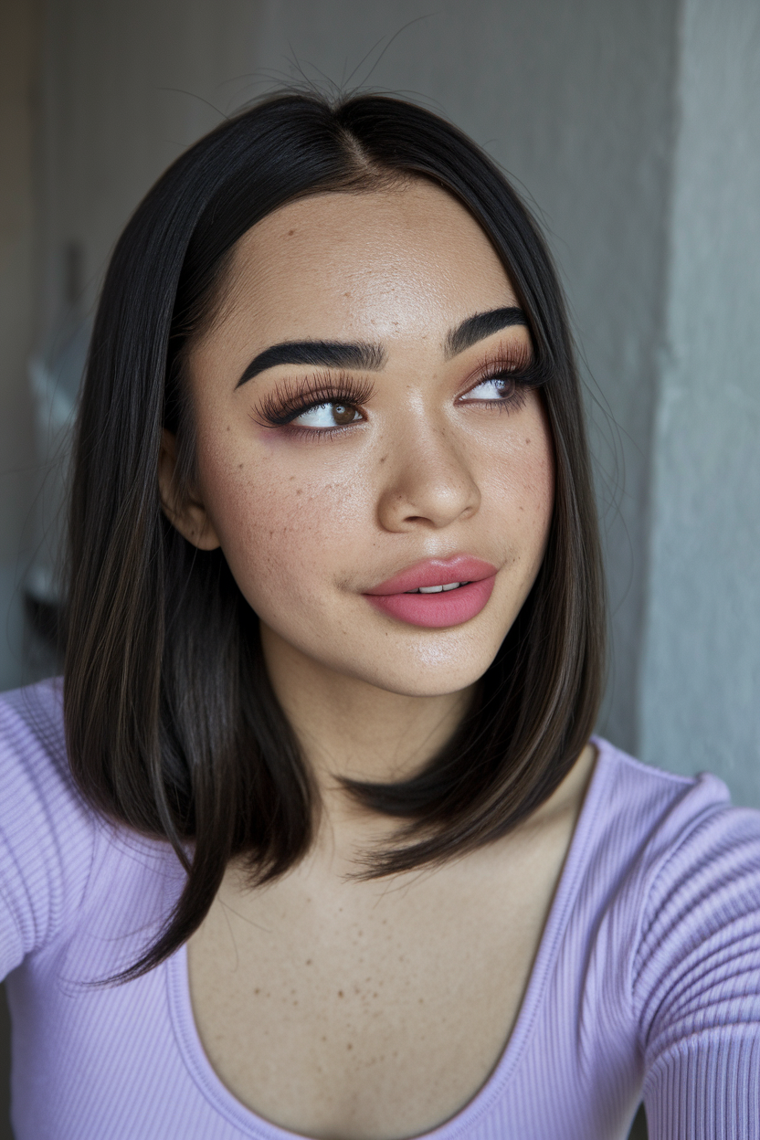 21 Trendy Mid-Length Haircuts for 2025 – Layers, Bangs & Face-Framing Styles