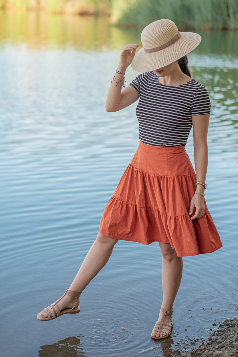 21 Best Summer Skirt Outfits Ideas 2025 for Every Style – From Denim to Satin & More