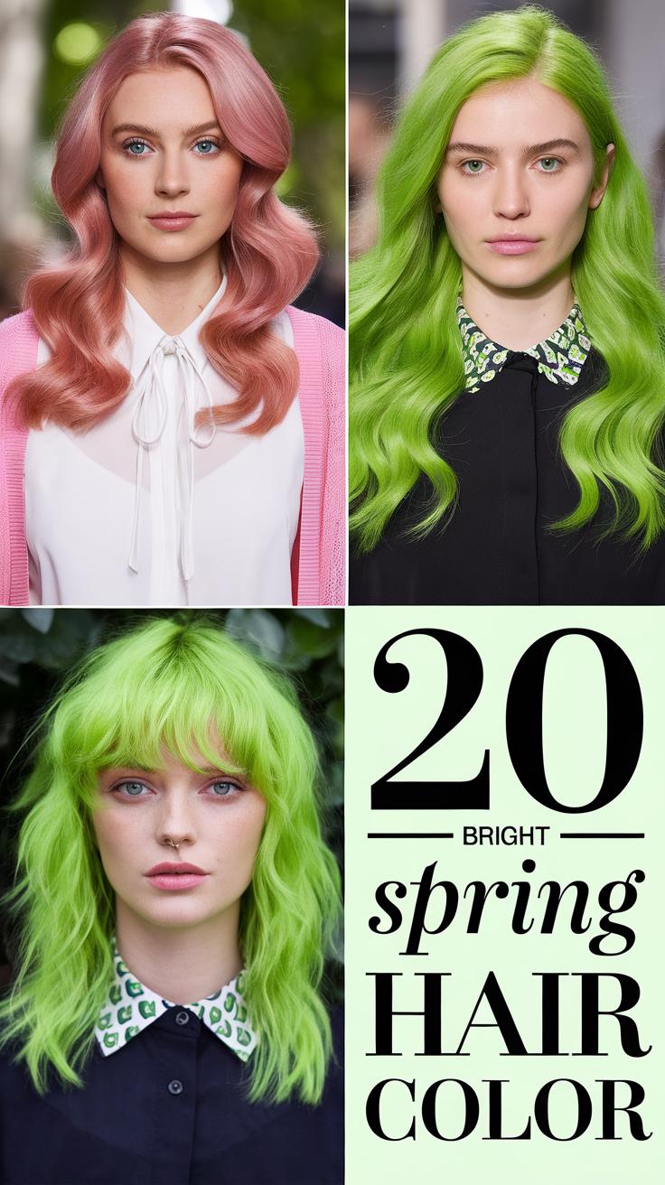 Bright Spring Hair Color 2025: 20 Best Ideas for Blonde, Red & Balayage Trends