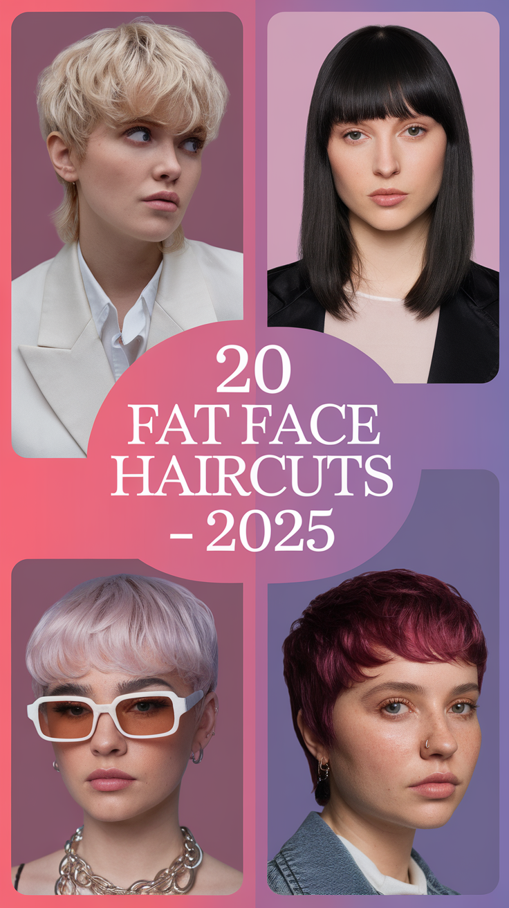 20 Ideas Best Fat Face Haircuts - 2025: Flattering Styles for Every Face Shape