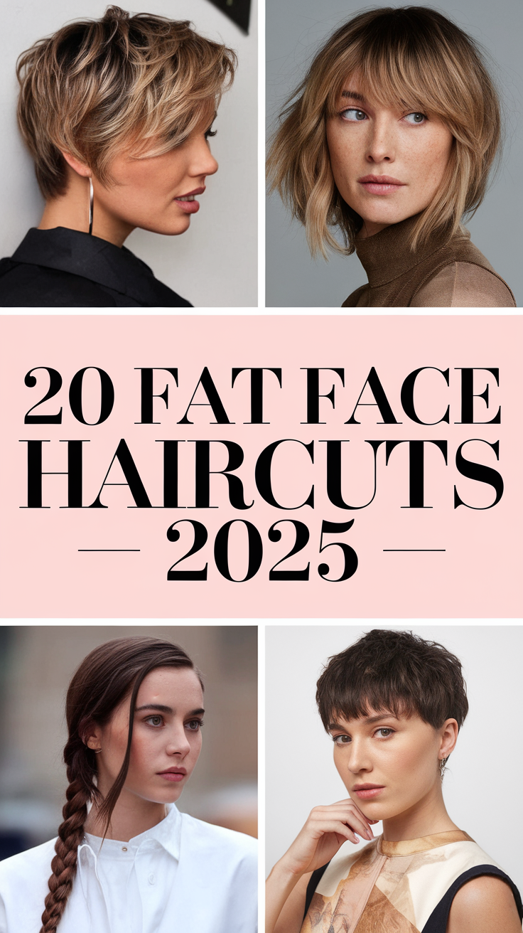 20 Ideas Best Fat Face Haircuts - 2025: Flattering Styles for Every Face Shape