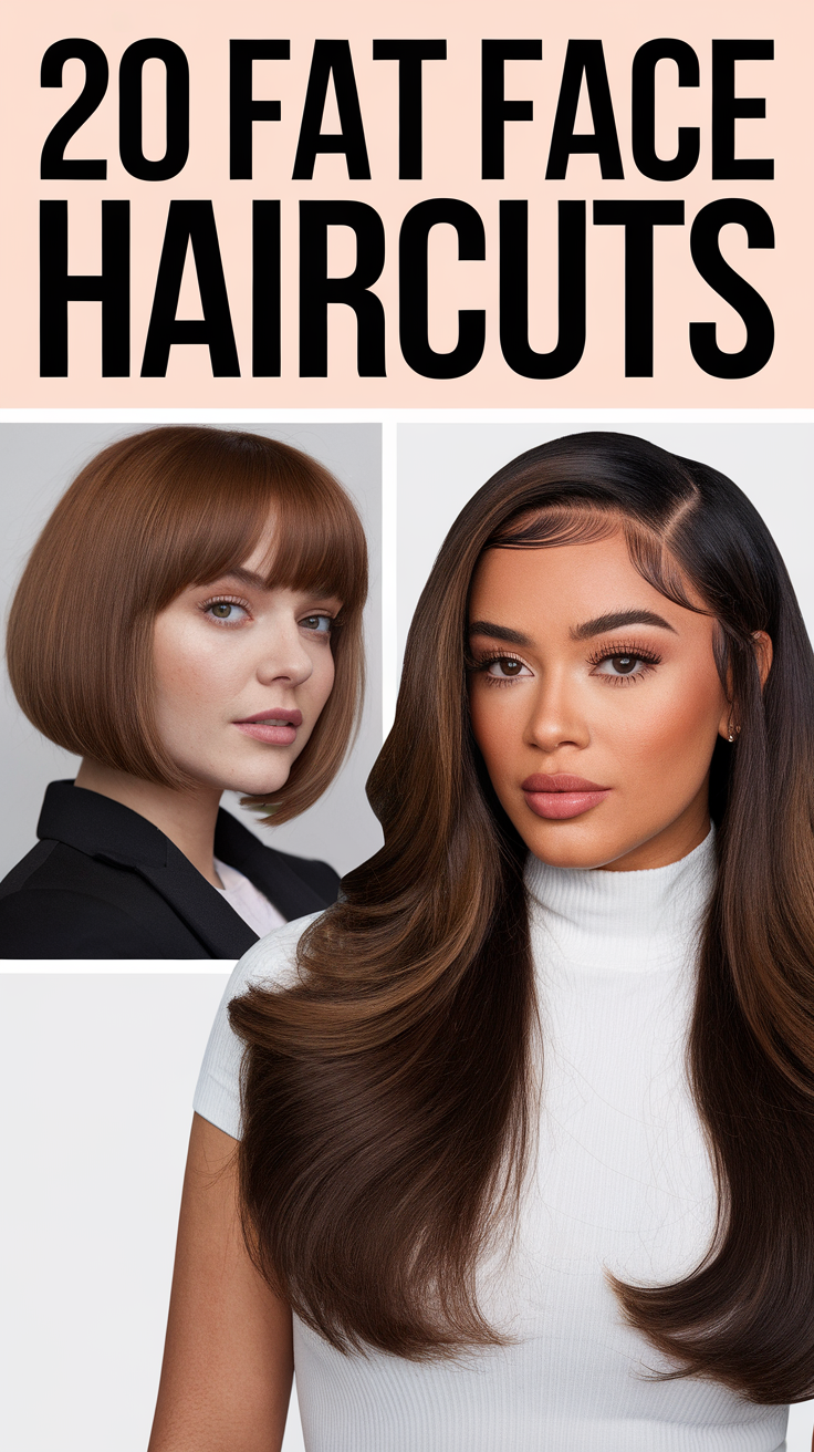20 Ideas Best Fat Face Haircuts - 2025: Flattering Styles for Every Face Shape