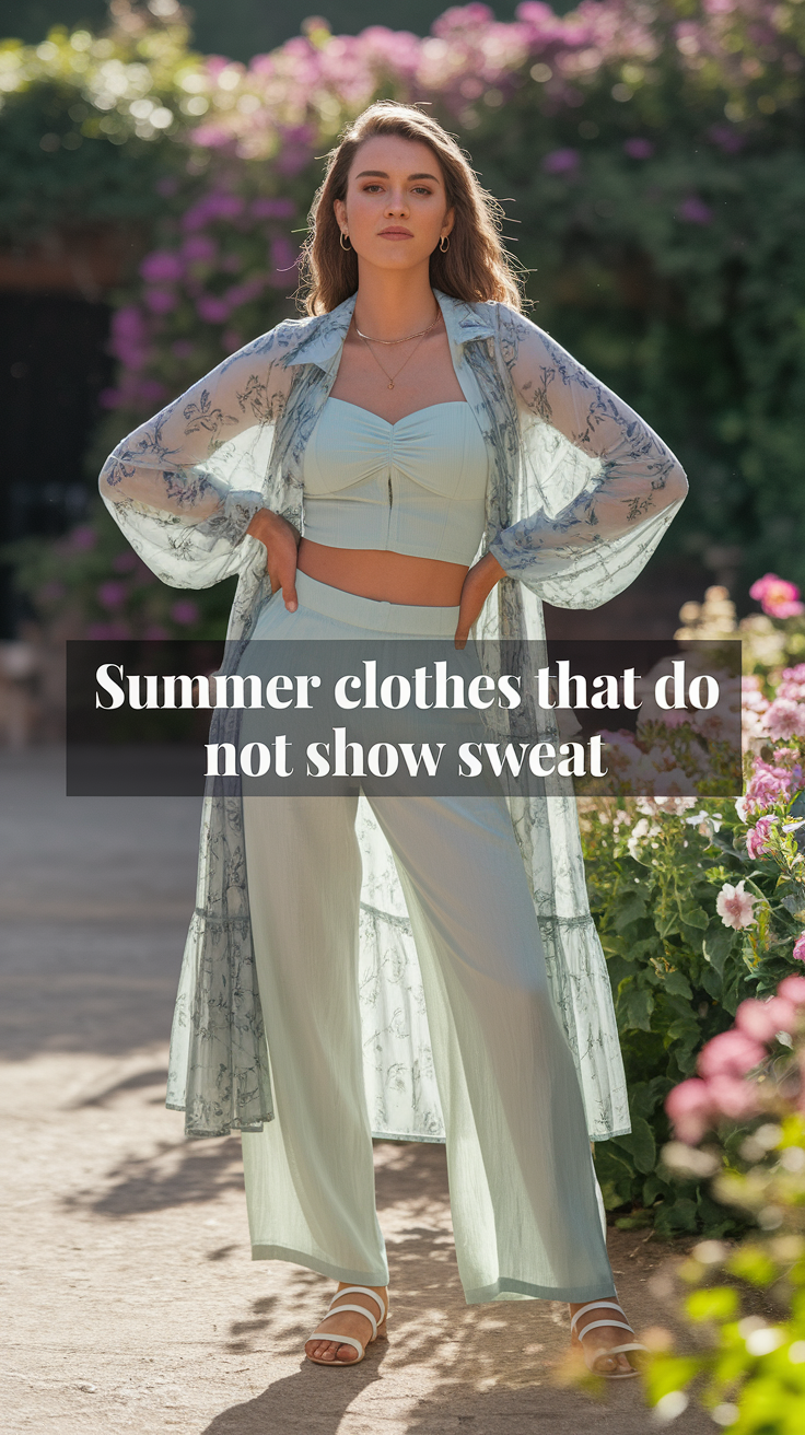 How to Choose Summer Clothes That Don’t Show Sweat in 2025