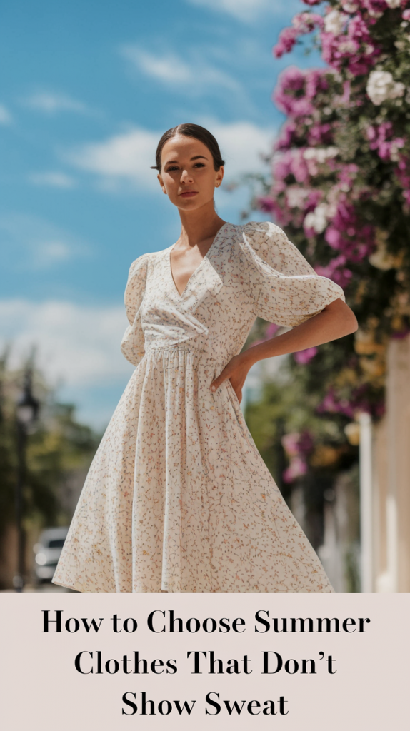How to Choose Summer Clothes That Don’t Show Sweat in 2025