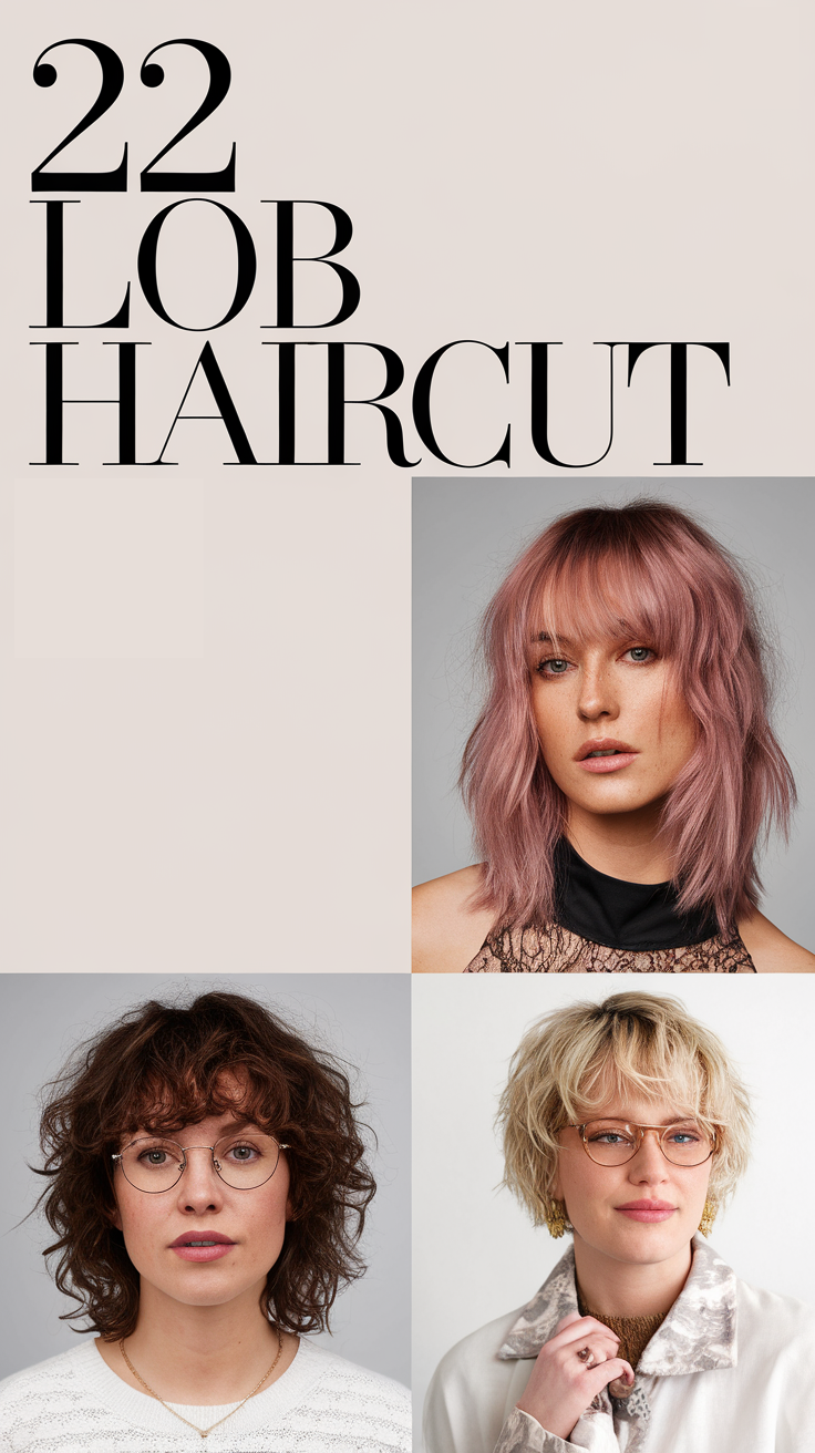 22 Trendy Lob Haircut 2025 Ideas – Bangs, Layers, Wavy & Straight Styles