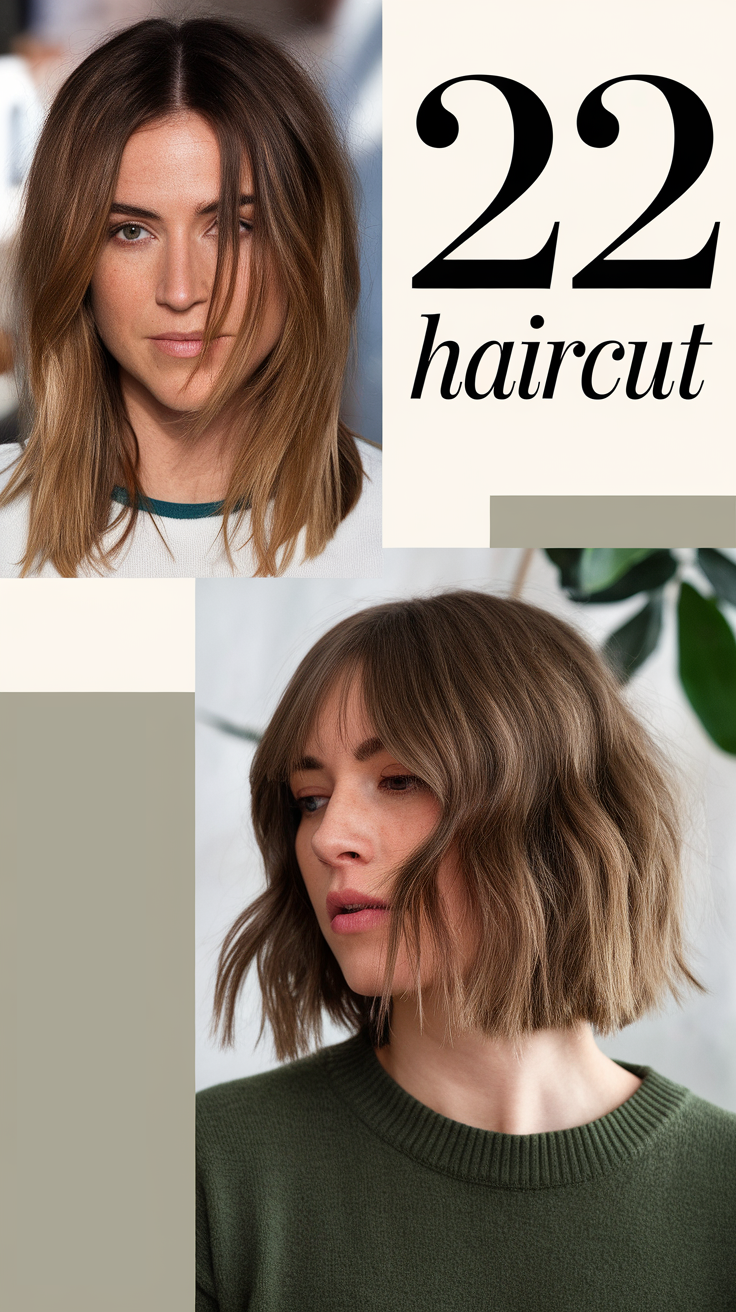 22 Trendy Lob Haircut 2025 Ideas – Bangs, Layers, Wavy & Straight Styles