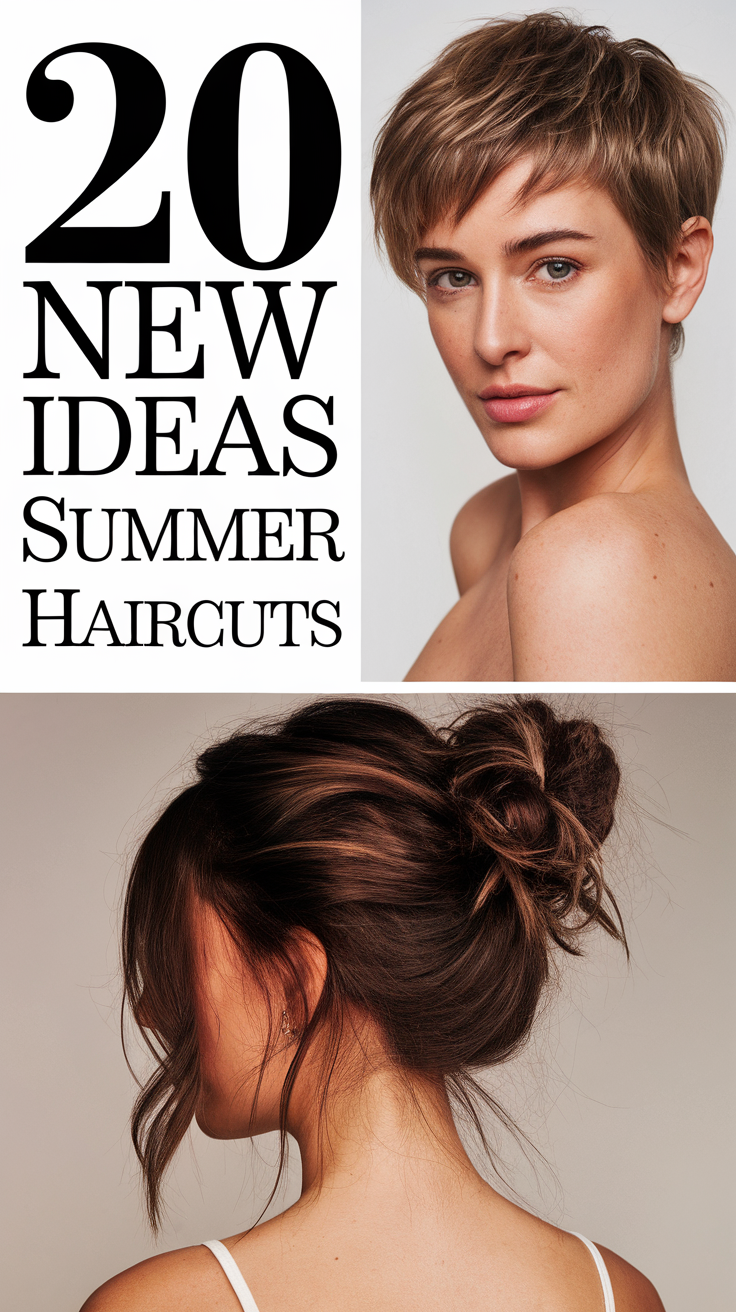 20 New Ideas for Summer Haircuts 2025 – Trendy Short, Medium, and Long Styles
