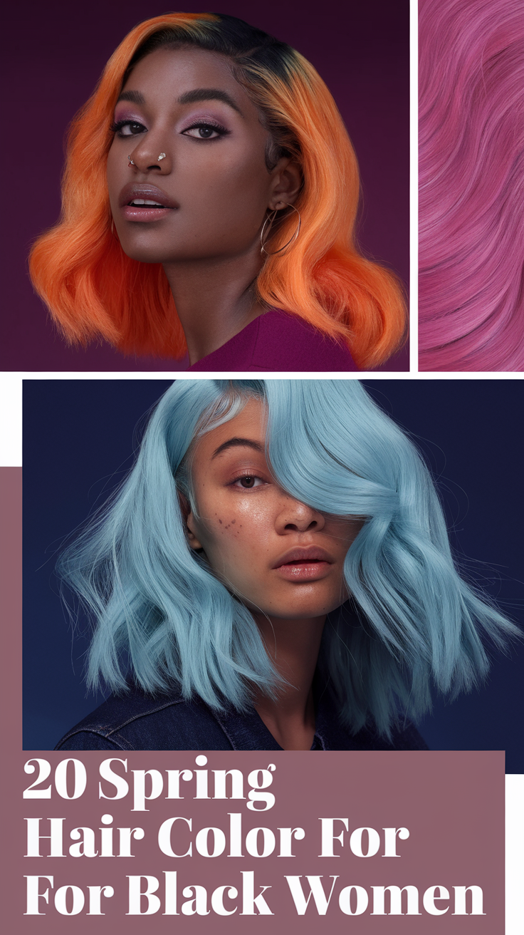 20 Stunning Spring Hair Color Ideas for Black Women 2025 – Trends & Fresh Looks