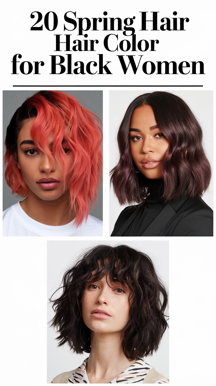 20 Stunning Spring Hair Color Ideas for Black Women 2025 – Trends & Fresh Looks