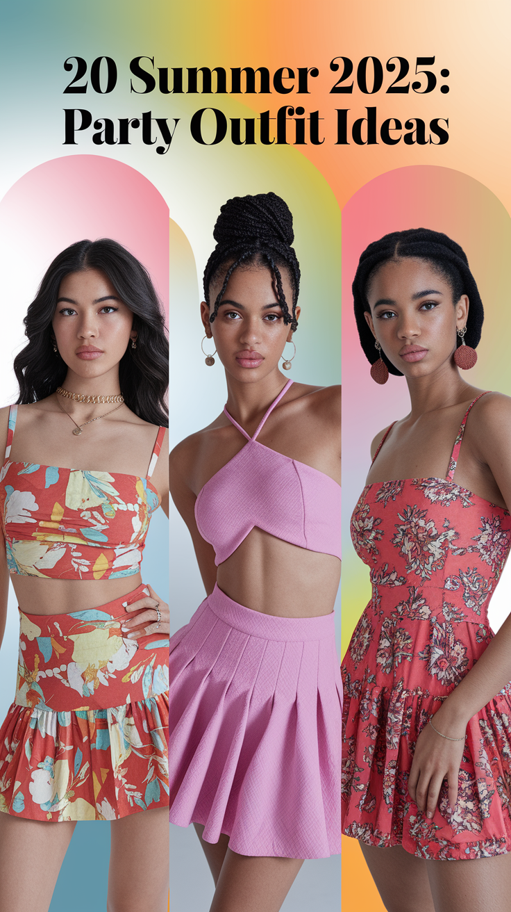 20 Stunning Summer 2025: Party Outfit Ideas for Every Occasion
