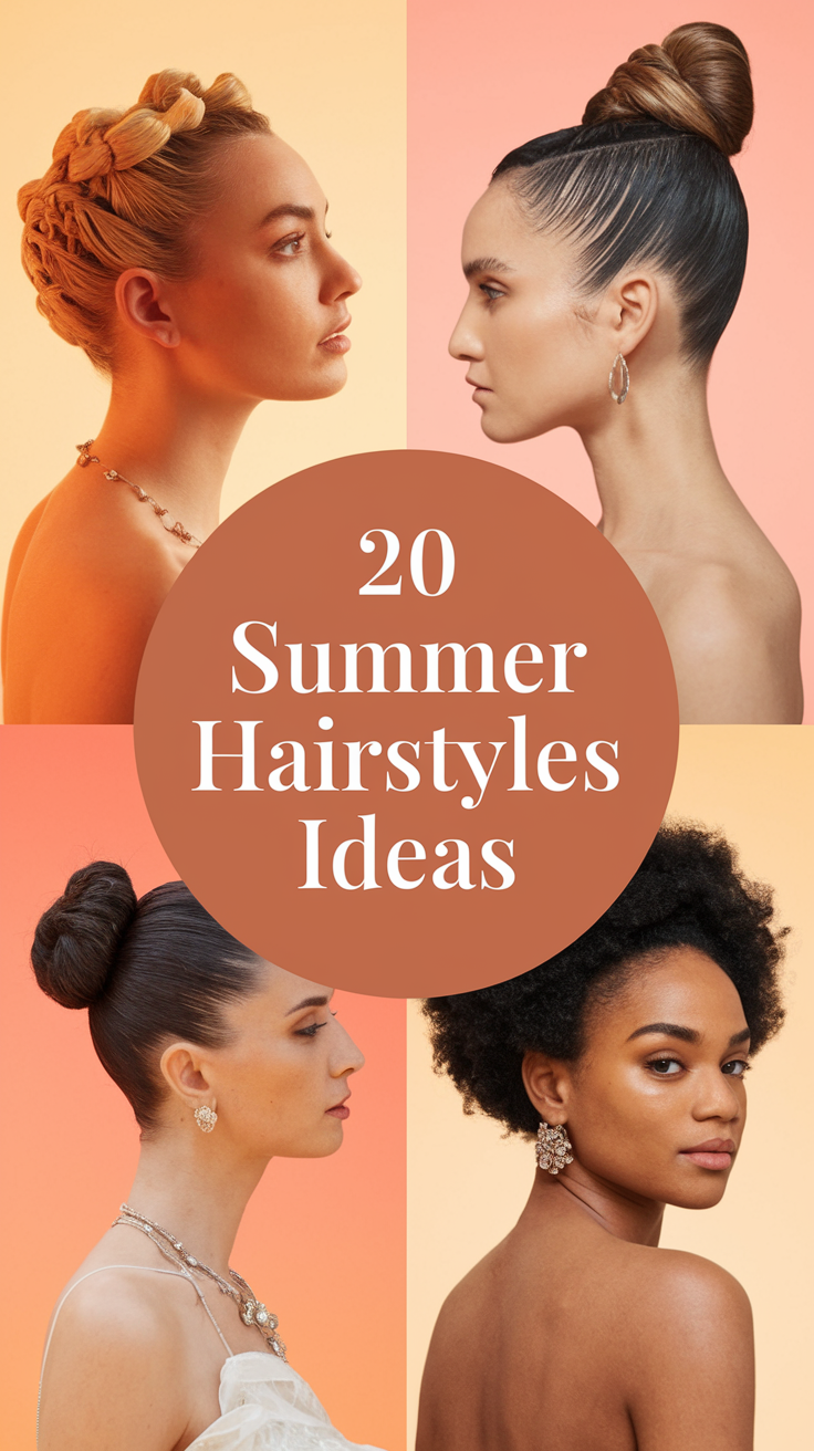20 Summer Hairstyles Ideas 2025 – Cute, Easy & Trendy Styles for All Hair Lengths
