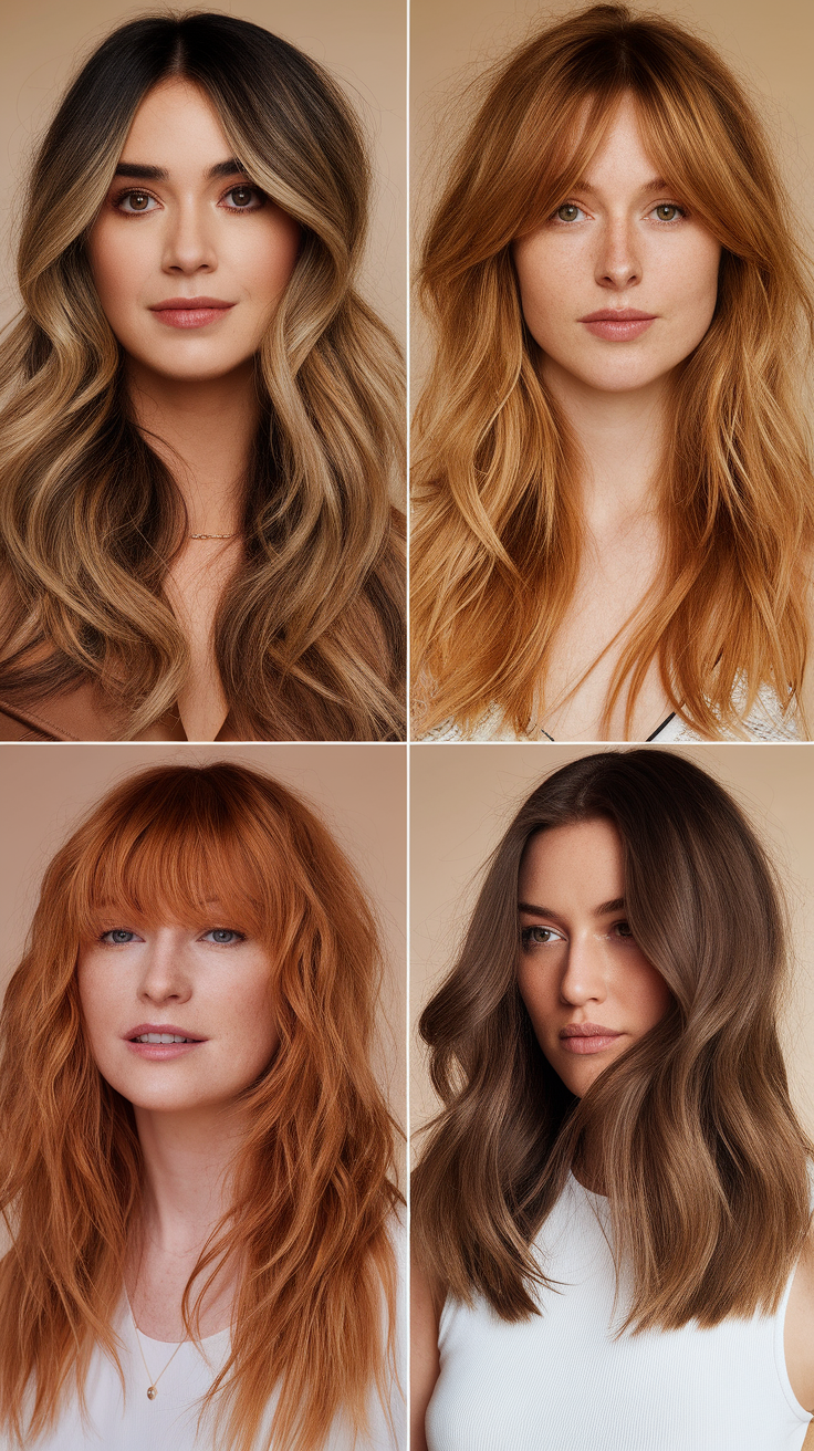 Best Warm Spring Hair Color 2025 – 20 Ideas Trendy Shades for a Fresh New Look