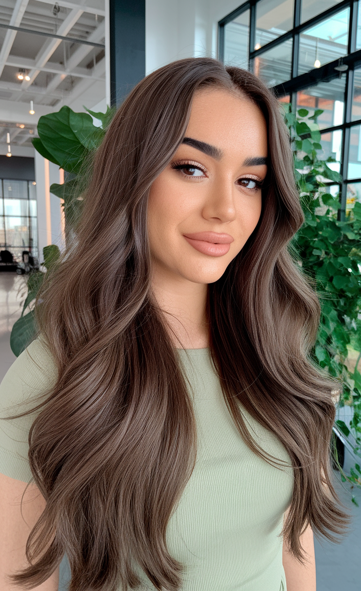 Summer Brown Hair Color Ideas 2025: 21 Timeless Balayage and Blonde Highlighted Looks