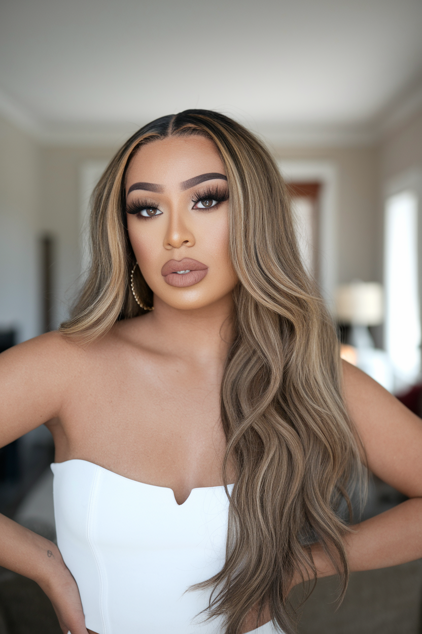 Summer Brown Hair Color Ideas 2025: 21 Timeless Balayage and Blonde Highlighted Looks