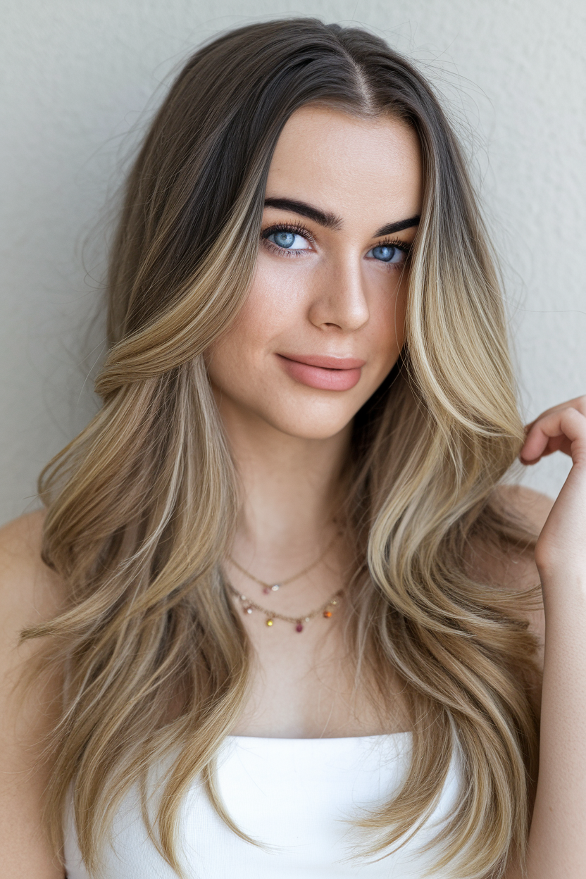 Summer Brown Hair Color Ideas 2025: 21 Timeless Balayage and Blonde Highlighted Looks