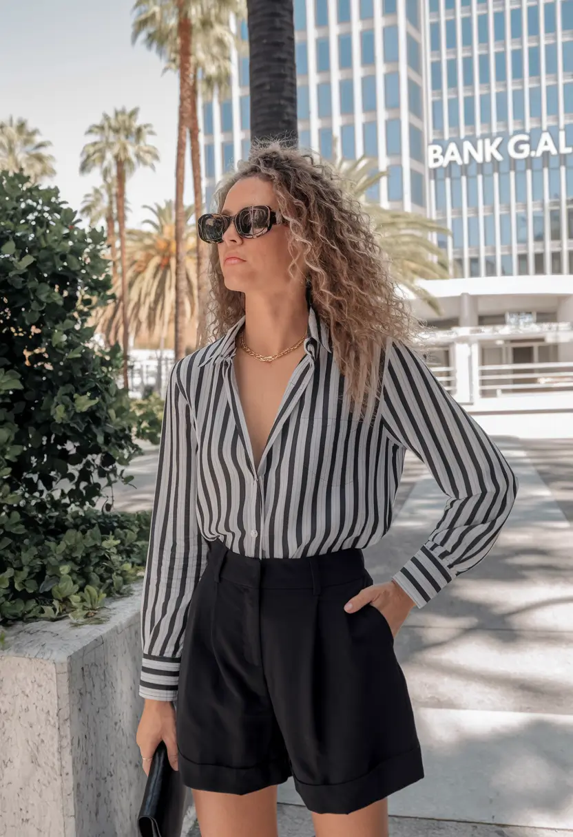 basic outfit ideas summer Corporate Edge for 80-Degree Days