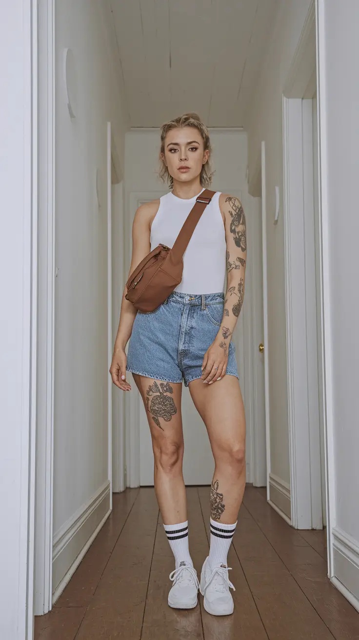 basic outfit ideas summer Sporty Spice, but Minimal