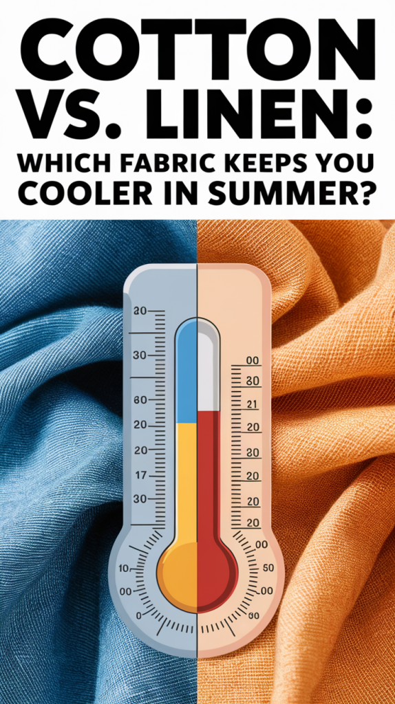 Cotton vs. Linen: Which Fabric Keeps You Cooler in Summer 2025?