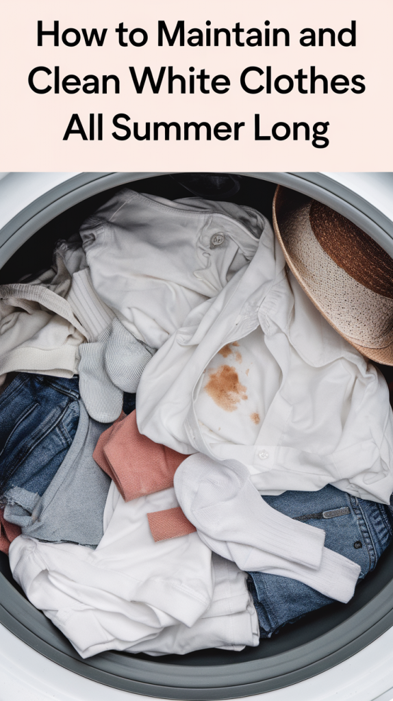 How to Maintain and Clean White Clothes All Summer Long in 2025