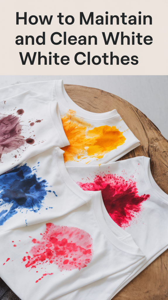 How to Maintain and Clean White Clothes All Summer Long in 2025