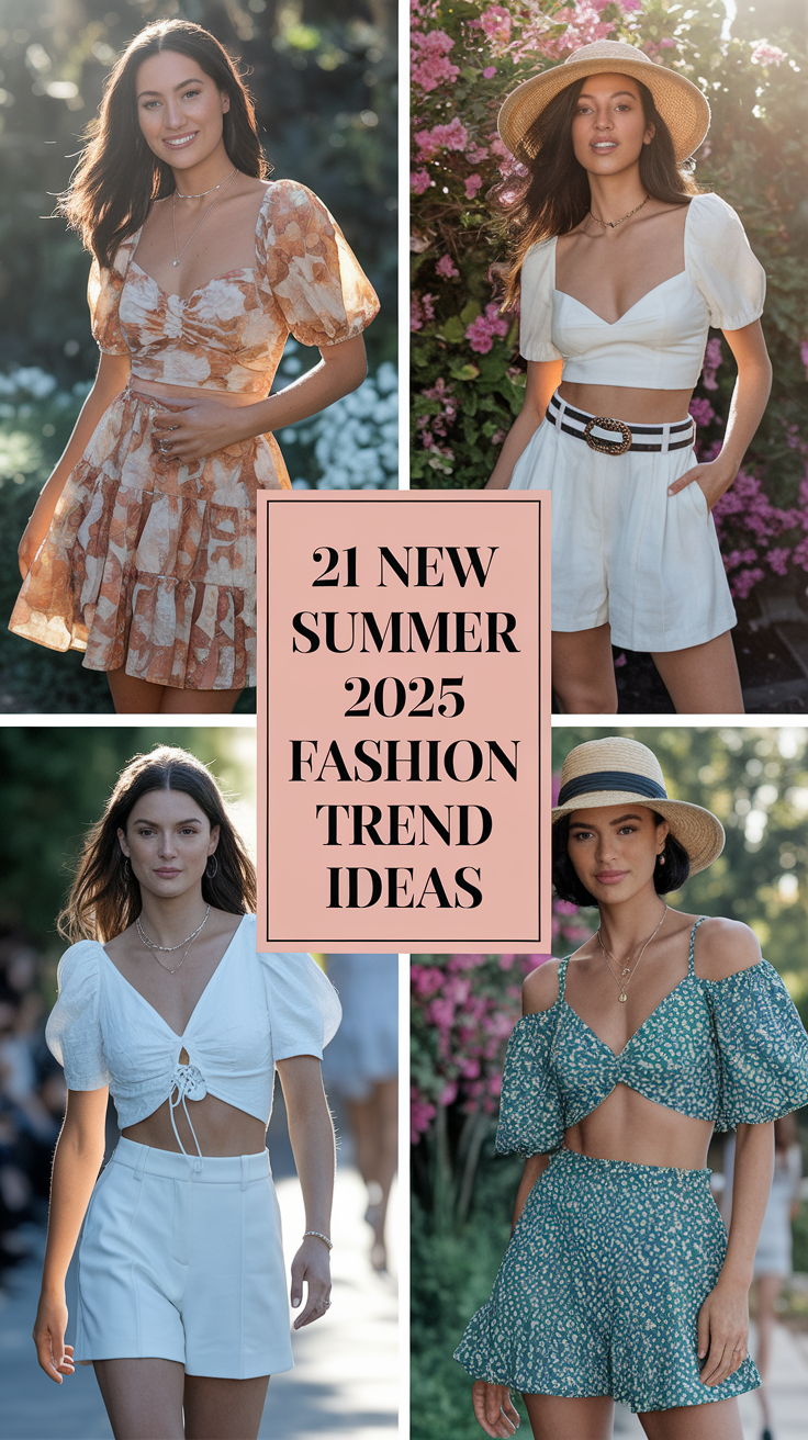 21 New Summer 2025 Fashion Trend Ideas for Teens, Hijab, and Chic Seasonal Outfits