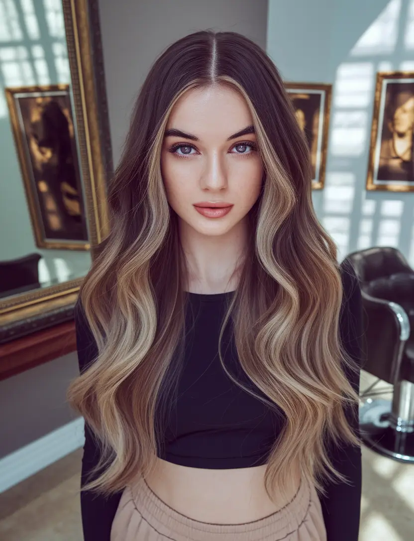 summer brunette hair colors ideas 2025 soft elegant shades Soft Brunette Balayage for Everyday Glam