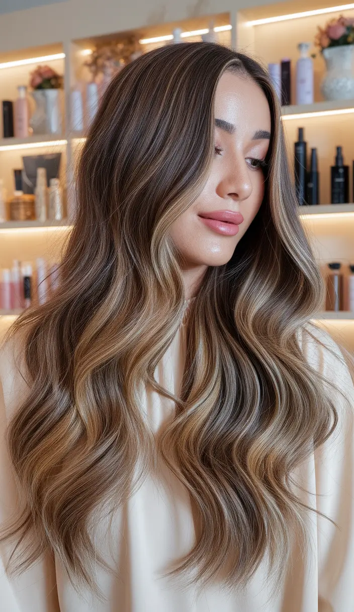 summer brunette hair colors ideas 2025 soft elegant shades Golden Bronde Balayage for Sun-Kissed Perfection