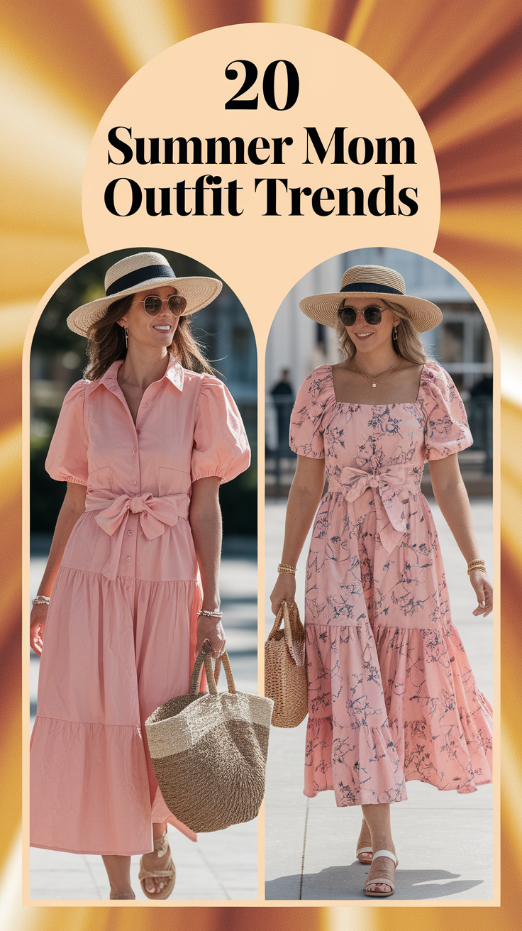 Summer Mom Outfit Trends 2025: Cute, Comfy, and Casual Looks for Every Body and Day