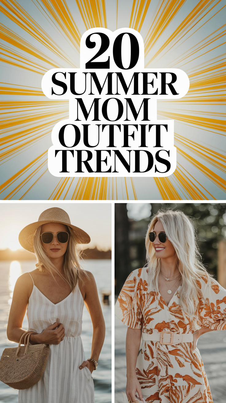 Summer Mom Outfit Trends 2025: Cute, Comfy, and Casual Looks for Every Body and Day