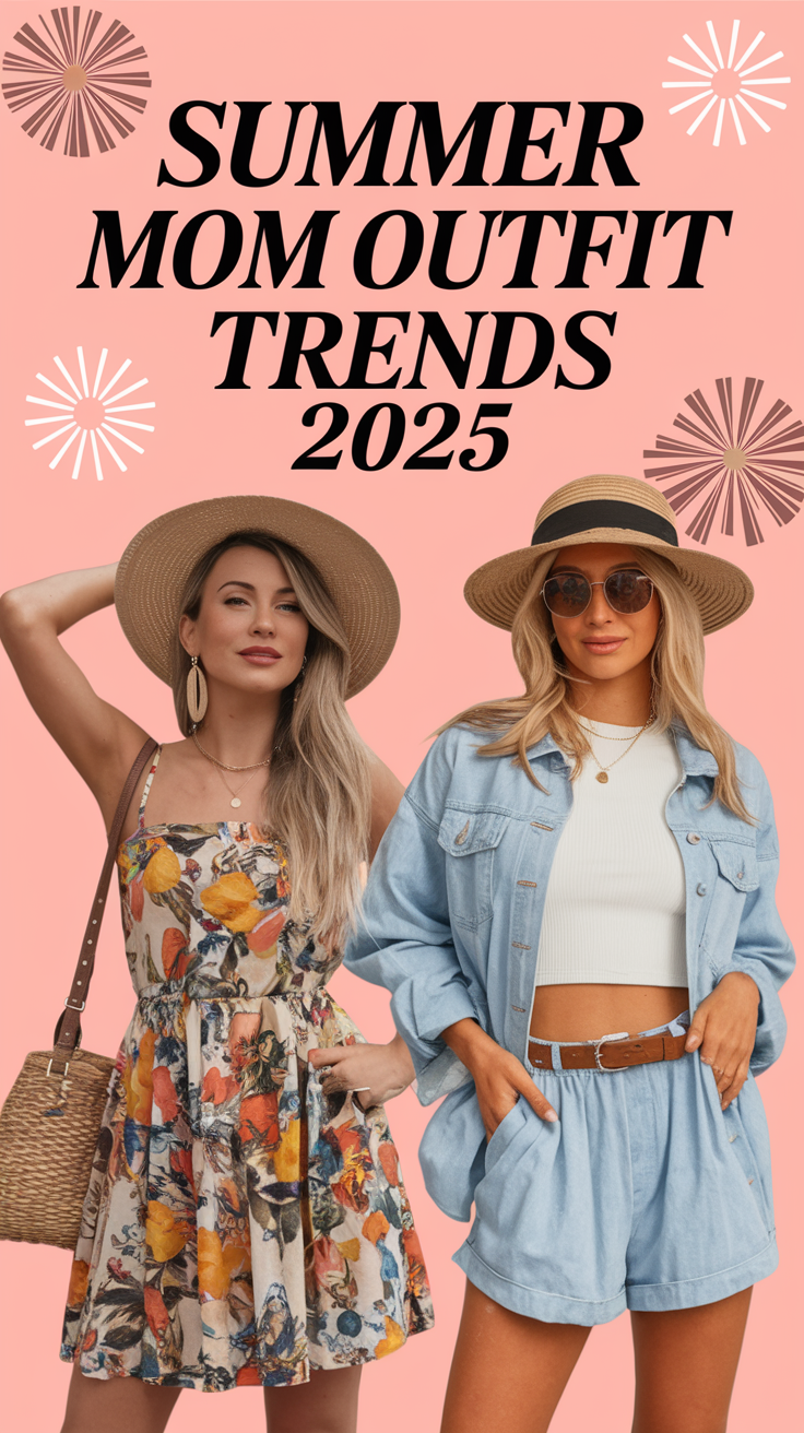 Summer Mom Outfit Trends 2025: Cute, Comfy, and Casual Looks for Every Body and Day