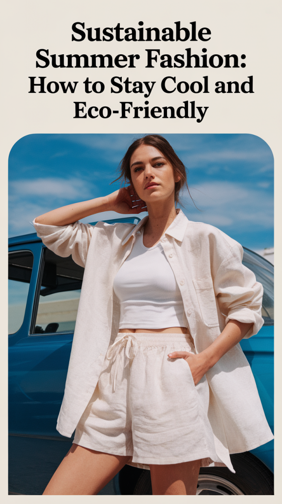 Sustainable Summer Fashion 2025: How to Stay Stylish, Cool, and Eco-Friendly This Season
