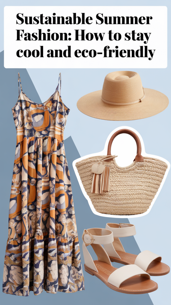 Sustainable Summer Fashion 2025: How to Stay Stylish, Cool, and Eco-Friendly This Season