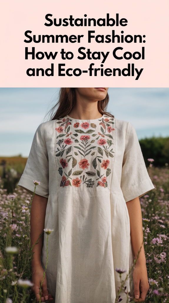 Sustainable Summer Fashion 2025: How to Stay Stylish, Cool, and Eco-Friendly This Season