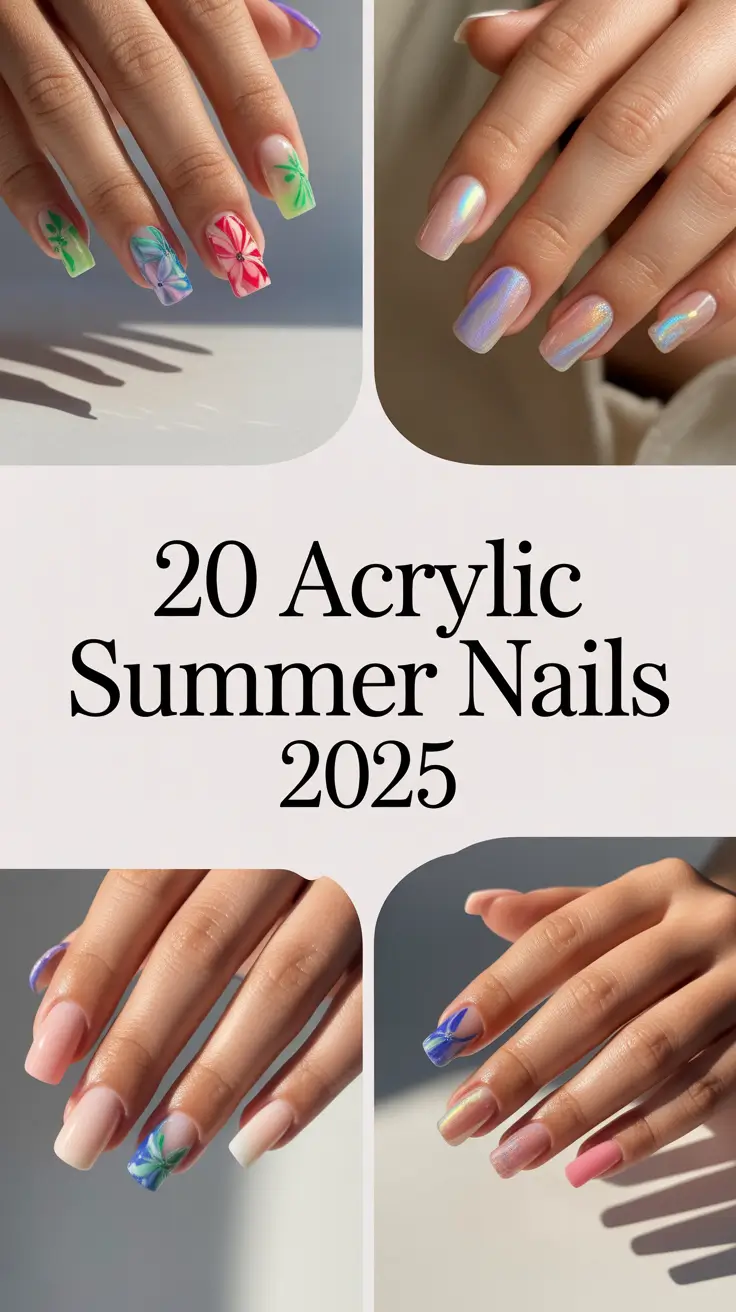 Acrylic Summer Nails 2025: The Ultimate Guide to Trendy Beach-Inspired Designs