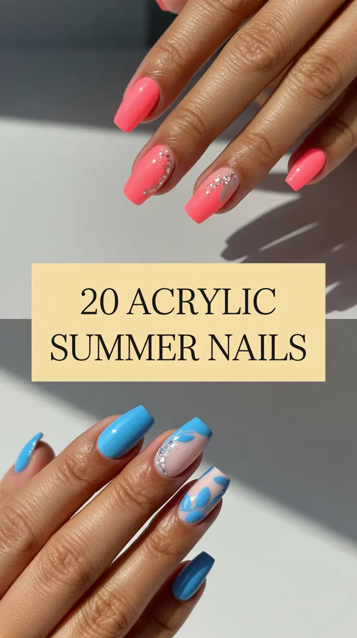 Acrylic Summer Nails 2025: The Ultimate Guide to Trendy Beach-Inspired Designs