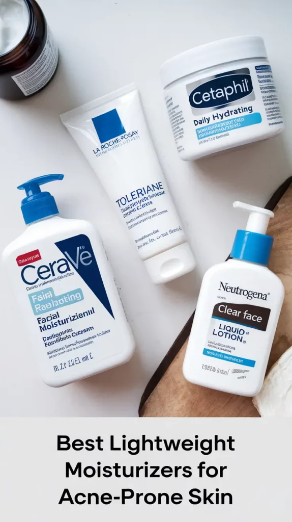 Best Lightweight Moisturizers for Acne-Prone Skin in Summer
