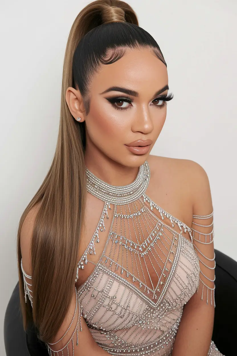 Chic Ponytail Hairstyles Easy Summer Updos