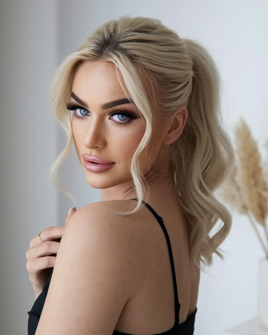 Chic Ponytail Hairstyles Easy Summer Updos
