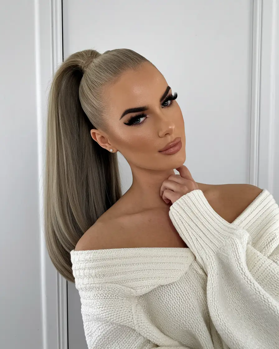 Chic Ponytail Hairstyles Easy Summer Updos