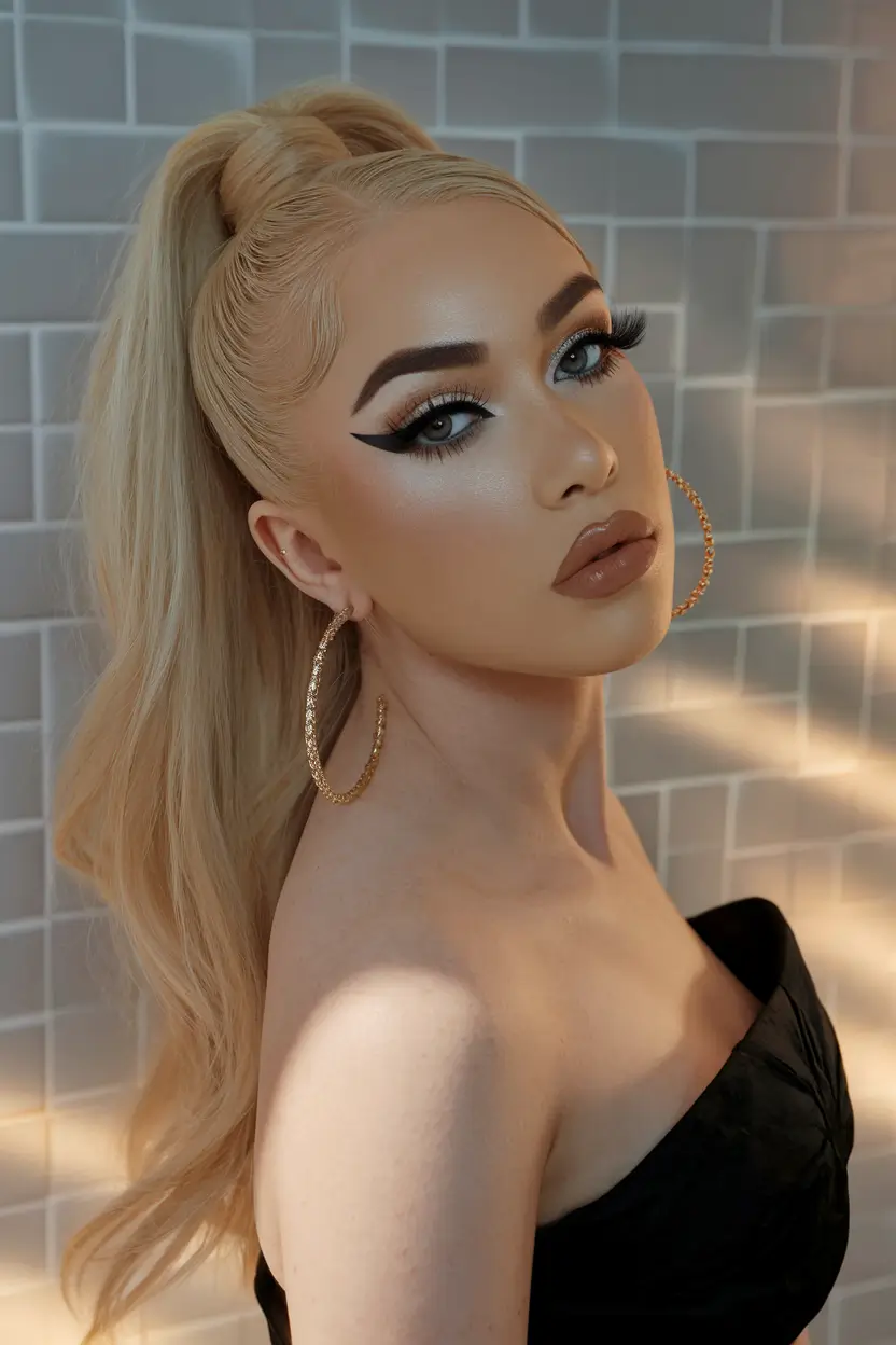 Chic Ponytail Hairstyles Easy Summer Updos