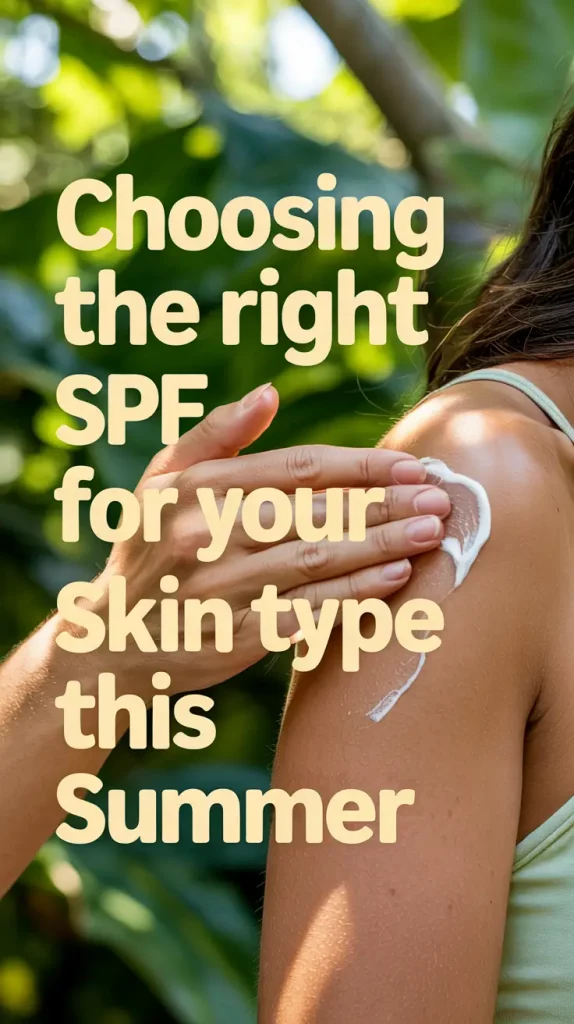 How to Choose the Best SPF for Your Skin Type in Summer 2025 — My Personal Guide