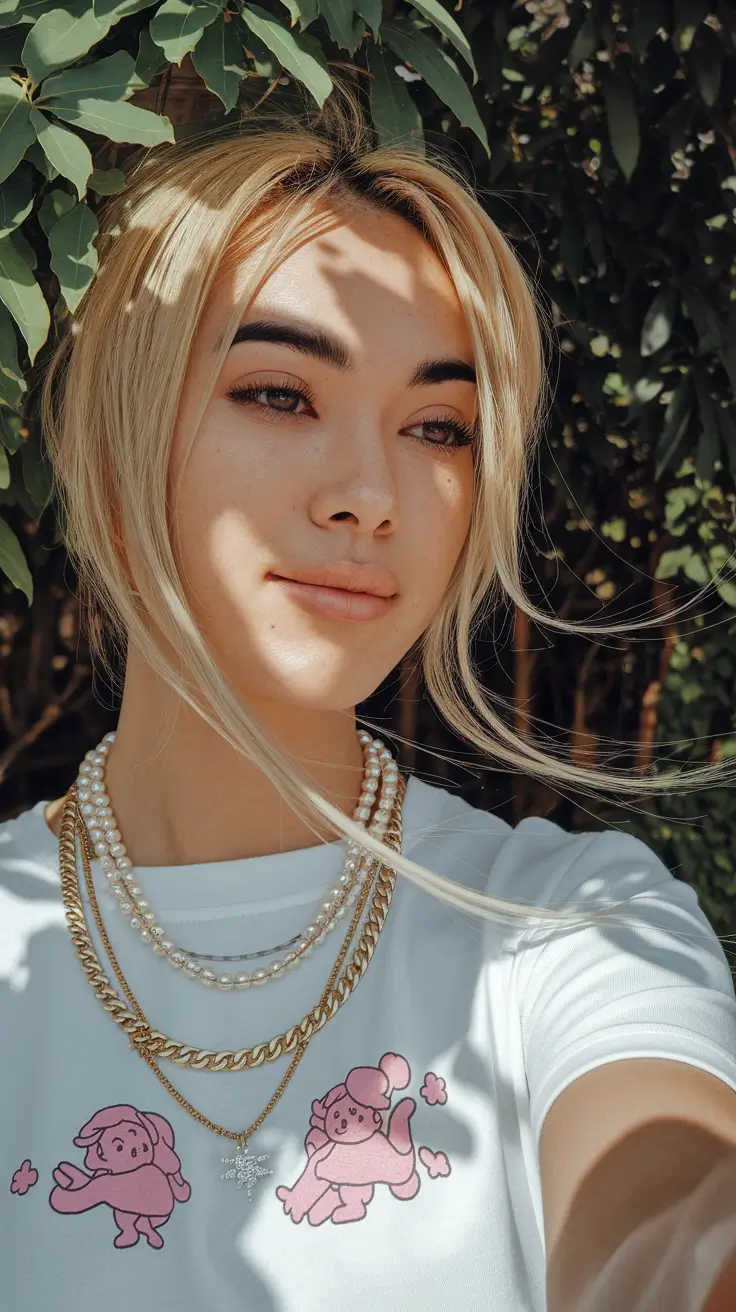 cute hairstyles summer 2025 Effortless Blonde Tendrils