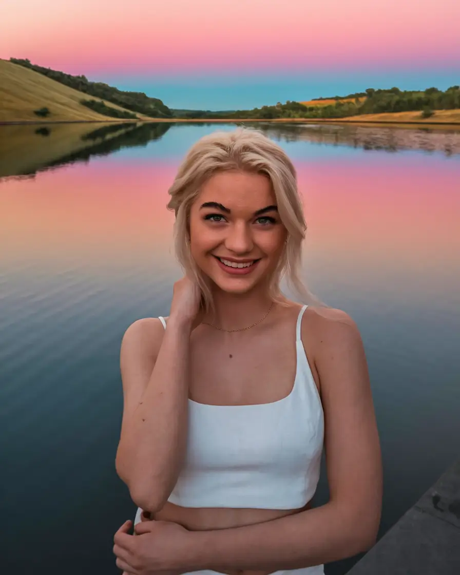 cute hairstyles summer medium hair Soft Half-Up with Subtle Waves